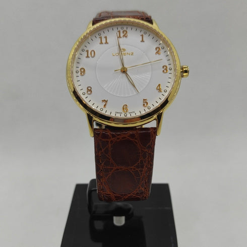 Orologio Lorenz Swiss Made placcato oro 026576AA | Gioiellitosti.it