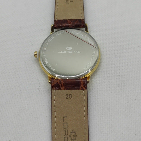 Orologio Lorenz Swiss Made placcato oro 026576AA | Gioiellitosti.it