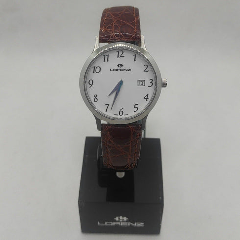 Orologio Lorenz Swiss Made Tondo Acciaio 021698AL | Gioiellitosti.it