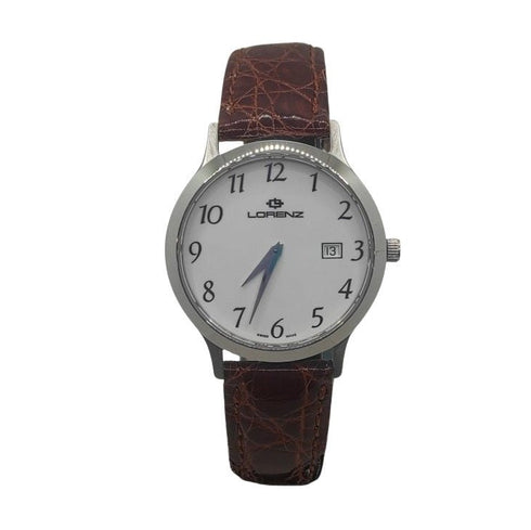 Orologio Lorenz Swiss Made Tondo Acciaio 021698AL | Gioiellitosti.it