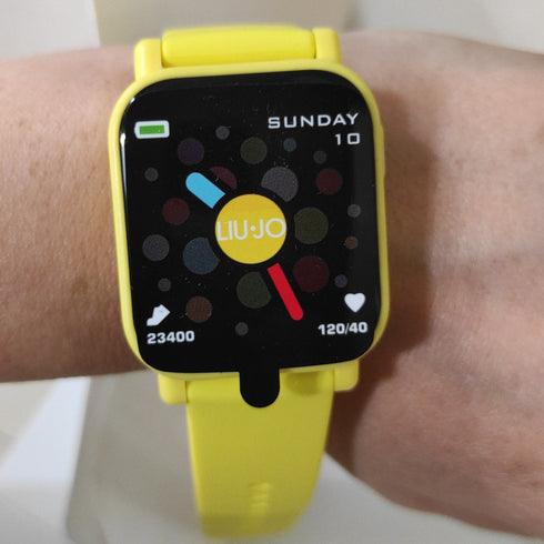 Orologio Smartwach Giallo Liujo teen SWLJ032 | Gioiellitosti.it