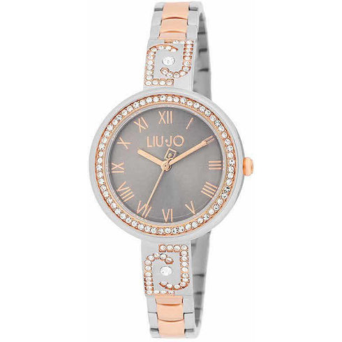 Liu Jo TLJ1915 rosa bicolore cristalli | Gioiellitosti.it