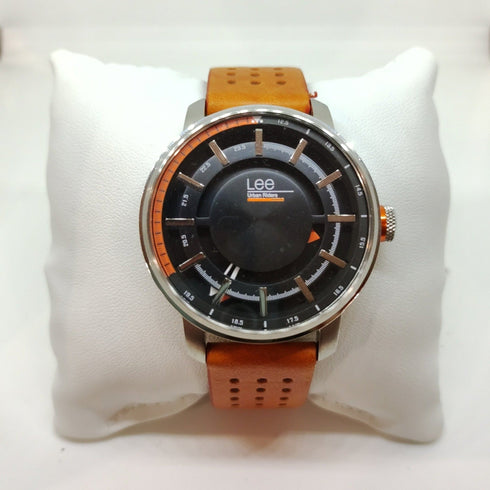 Orologio uomo acciaio cinturino pelle marrone Lee LES-M99DSL5-1S | Gioiellitosti.it