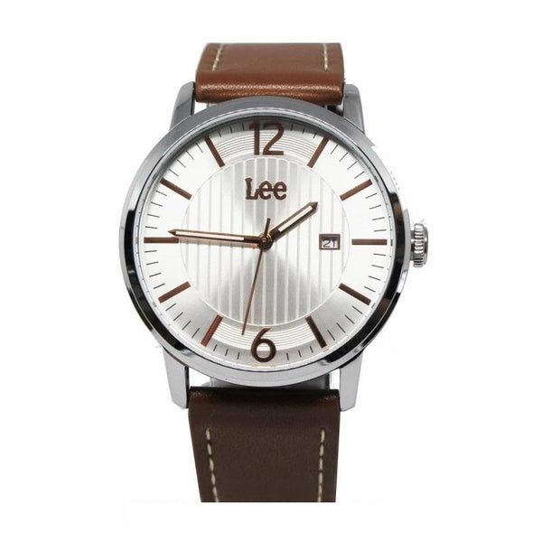 Orologio uomo acciaio pelle marrone Lee LEF-M09BSL5-7R | Gioiellitosti.it