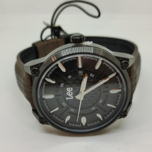 Orologio uomo acciaio pelle marrone Lee LEF-M63DBL5-1S | Gioiellitosti.it