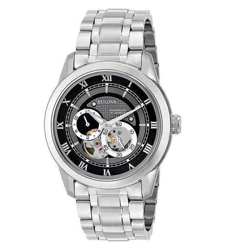 Orologio Uomo Automatico Bulova 96A119 Skeleton Acciaio | Gioiellitosti.it