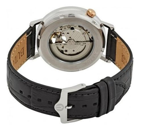 Orologio Uomo Automatico Bulova 98A187 Pelle Nero | Gioiellitosti.it