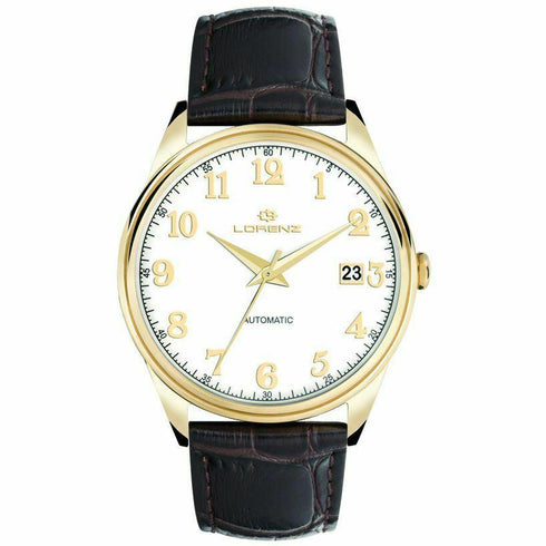 Orologio uomo automatico placcato oro Lorenz 027186AA | Gioiellitosti.it