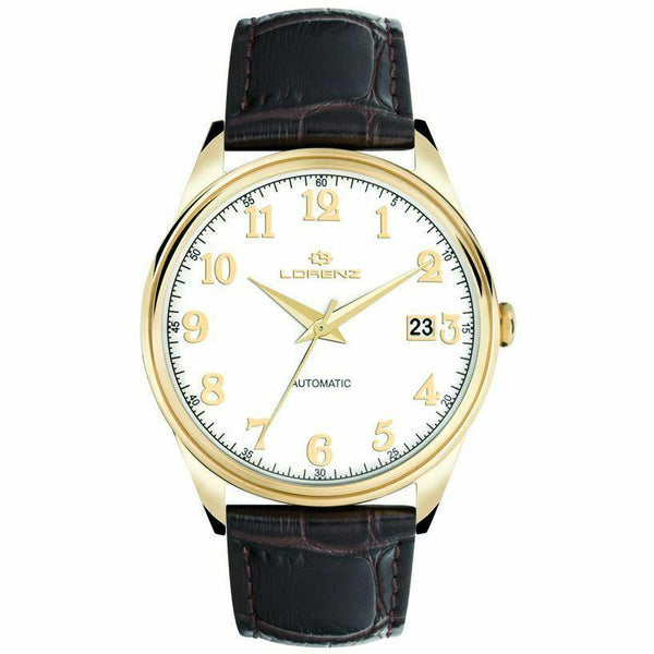 Orologio uomo automatico placcato oro Lorenz 027186AA | Gioiellitosti.it