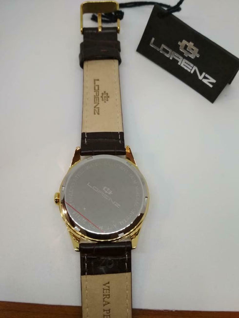 Orologio uomo automatico placcato oro Lorenz 027186AA | Gioiellitosti.it