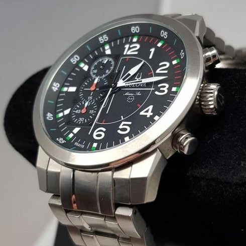 Orologio Uomo Bulova 96A116 Marine Star Cronografo 100M Titanio | Gioiellitosti.it