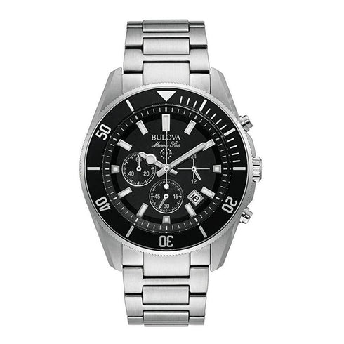 Orologio uomo Cronografo Bulova 98B353 Marine Star Sub WR 100M Nero | Gioiellitosti.it