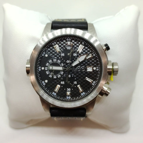 Orologio uomo cronografo acciaio pelle Lee 6930906203691 | Gioiellitosti.it