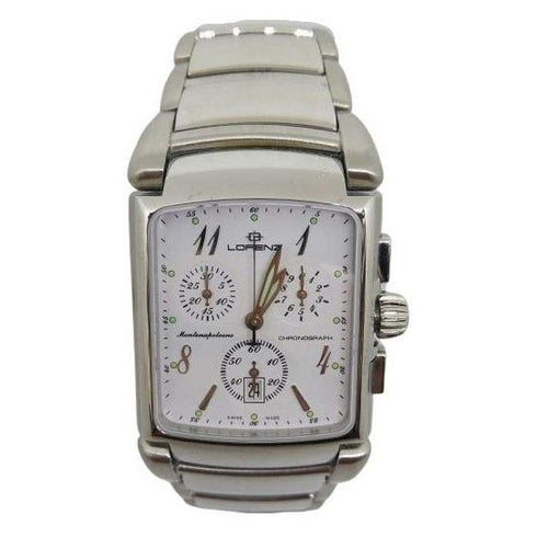Orologio uomo cronografo Lorenz 025625AA Swiss Made Montenapoleone | Gioiellitosti.it
