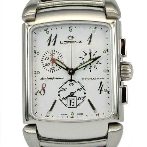 Orologio uomo cronografo Lorenz 025625AA Swiss Made Montenapoleone | Gioiellitosti.it