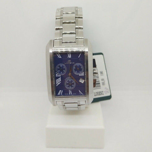Orologio uomo cronografo acciaio Lorenz 025479CC Swiss Made | Gioiellitosti.it