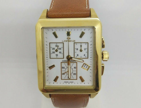 Orologio uomo cronografo Lorenz 024777AA Swiss Made | Gioiellitosti.it