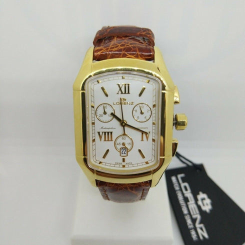 Orologio uomo cronografo Lorenz 026307AA Swiss Made Montenapoleone | Gioiellitosti.it