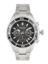 Orologio uomo cronografo Nautica NAD18525G cassa bracciale acciaio WR 100M Nero | Gioiellitosti.it