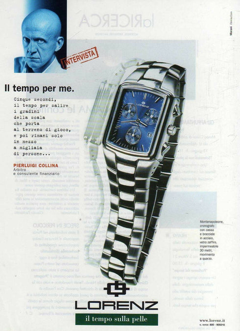 Orologio uomo cronografo Lorenz 22054BO Swiss Made Montenapoleone | Gioiellitosti.it