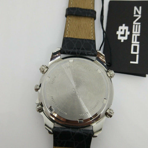 Orologio uomo cronografo Lorenz 17303BH Swiss Made WR 100M | Gioiellitosti.it