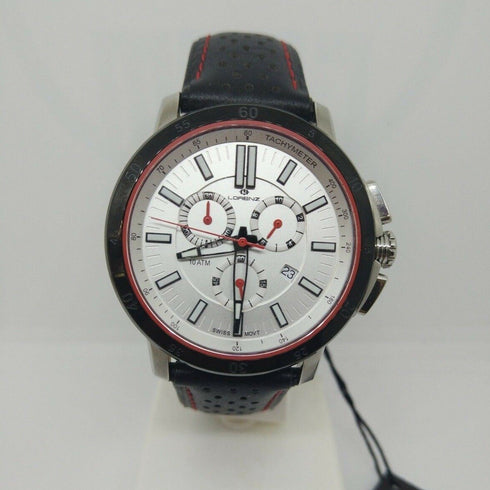 Orologio uomo cronografo Lorenz 26769AA Swiss Made WR 100M | Gioiellitosti.it