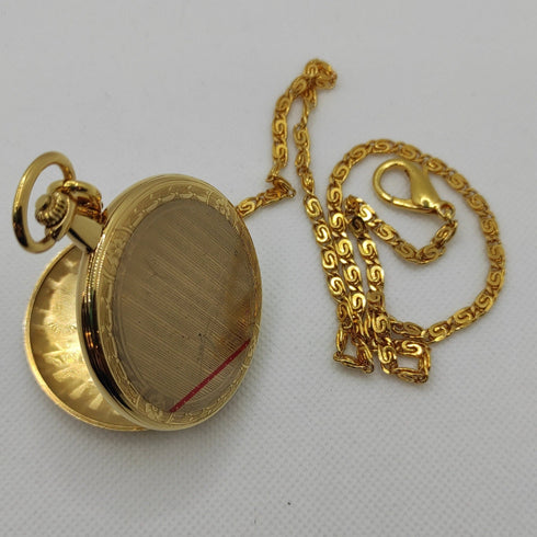 Orologio uomo da tasca placcato oro Lorenz 014141AR Swiss Made | Gioiellitosti.it