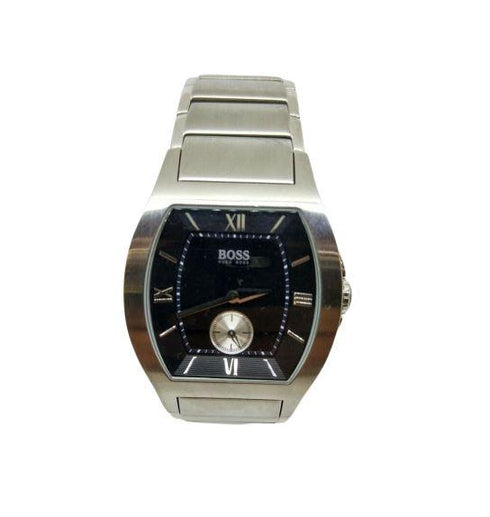 Orologio uomo Hugo Boss cassa acciaio curva quadrante Nero | Gioiellitosti.it