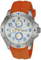 Orologio uomo Nautica NAI12507G scuba WR 100M acciaio cinturino gomma day date | Gioiellitosti.it