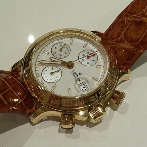 Orologio uomo oro 18k Automatico ETA 7750 Lorenz 016583C1 | Gioiellitosti.it