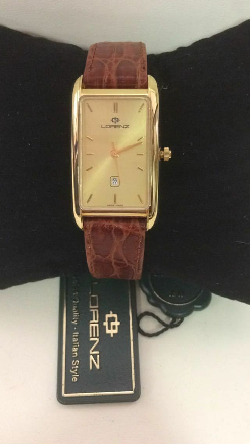 Orologio uomo oro 18k Lorenz 022018CK Swiss Made | Gioiellitosti.it