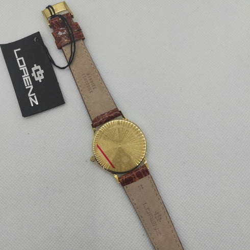 Orologio uomo oro 18k Lorenz 017634CQ Swiss made | Gioiellitosti.it