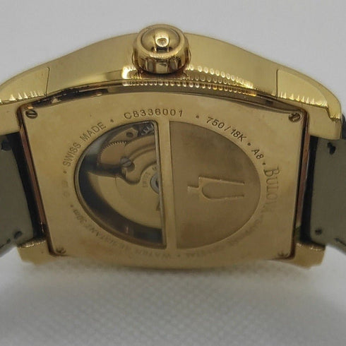 Orologio Uomo Oro 18kt Automatico ETA 7750 Bulova 60B101 Swiss Made | Gioiellitosti.it