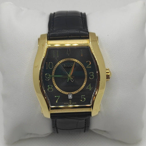 Orologio Uomo Oro 18kt Automatico ETA 7750 Bulova 60B101 Swiss Made | Gioiellitosti.it