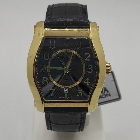 Orologio Uomo Oro 18kt Automatico ETA 7750 Bulova 60B101 Swiss Made | Gioiellitosti.it