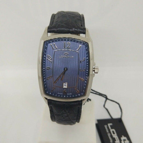 Orologio uomo cassa piatta Lorenz 026969AA Swiss Made | Gioiellitosti.it