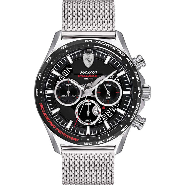 Orologio uomo Scuderia Ferrari FER0830826 Cronografo acciaio | Gioiellitosti.it