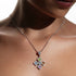 Collana Croce Argento 925 Zirconi Multicolor Michele Affidato CL-TY-000570
