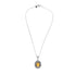 Collana Argento 925 Cristallo Giallo Michele Affidato CL-GEA-00280