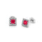 Orecchini Argento 925 Zircone Greca Michele Affidato OR-TY-000018