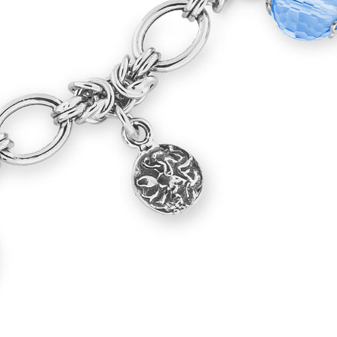 Bracciale Argento 925 Maschere e Monete Michele Affidato BR-BY-000036