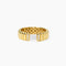 Anello Mabina 523512 Argento 925 Oro 18K Zirconi Aperto JANE Donna