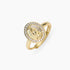Anello Mabina 523518 Argento 925 Dorato Madonnina Donna