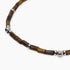 Bracciale Mabina 534146 Argento 925 Occhio di Tigre IBIZA Uomo