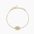 Bracciale Mabina 534166 Argento 925 Oro 18K Madonnina LADY MADONNA Donna