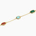 Bracciale Mabina 534173 Argento 925 Oro 18K Pietre Multicolor GIULIETTA Donna