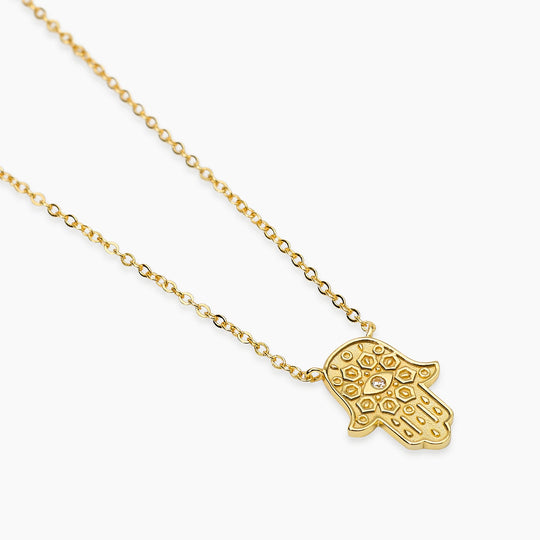 Girocollo Mabina 553902 Argento 925 Dorato Fatima Donna — Vista dettaglio prodotto originale