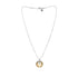 Collana Argento 925 Maschera Cristallo Giallo Michele Affidato CL-AP-000549