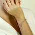 Bracciale Argento 925 Maschera Cristallo Giallo Michele Affidato BR-MA-000396