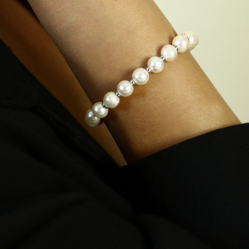 Bracciale Perle Coltivate Argento 925 Michele Affidato BR-MS-000285